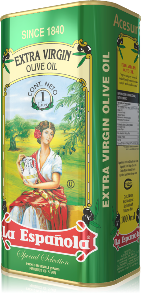 Масло оливковое La Espanola Extra Virgin, 1л