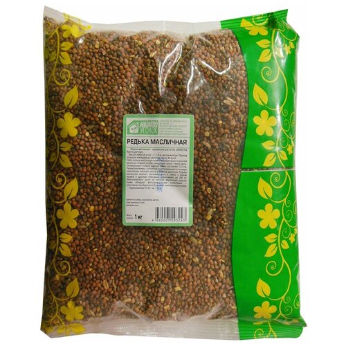 Семена Зелёный Уголок Редька масличная, 1 кг, 1 кг семена редька масличная тамбовчанка 0 5 кг в пакете гавриш