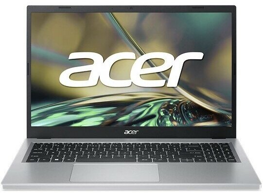 Ноутбук Acer Aspire 3 A315-24P-R490 156" FHD IPS/AMD Ryzen 5 7520U/8GB/512GB SSD/Radeon Graphics/NoOS/RUSKB/серебристый (NX KDEER00E)