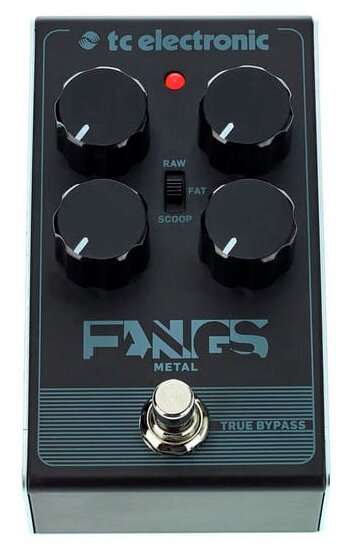 TC Electronic FANGS METAL DISTORTION Педаль дисторшн - фотография № 2