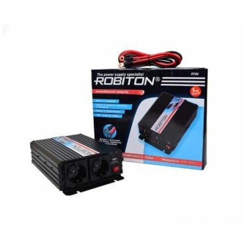 Автоинвертор ROBITON R700 700W две евро розетки