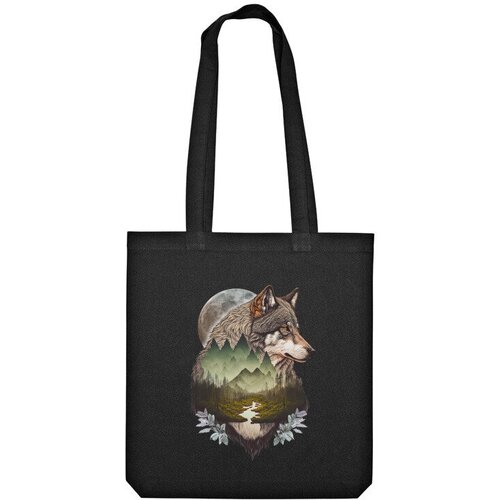 фото Сумка шоппер us basic, черный