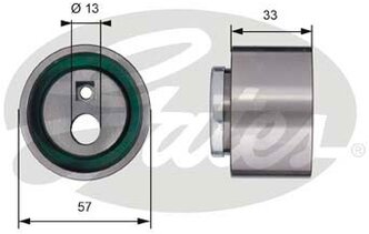 Ролик натяжителя ремня ГРМ Gates T41258