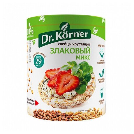 Dr. Korner Хлебцы хрустящие "Злаковый микс" 90 г