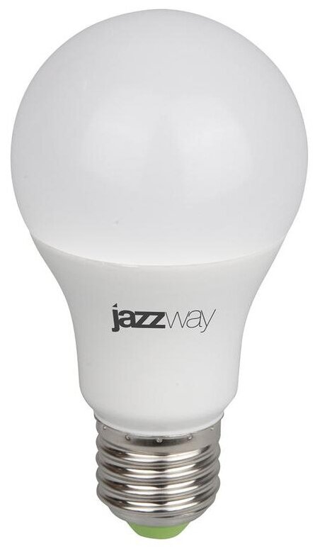 Лампа светодиодная PPG A60 Agro 15Вт A60 грушевидная матовая E27 IP20 для растений frost JazzWay JAZZWAY 5025547 (1 шт.)