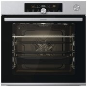 Электрический духовой шкаф Gorenje BSA6747A04X, серебристый/черный