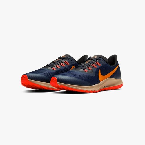 Кроссовки NIKE Air Zoom, размер 10US, синий, горчичный