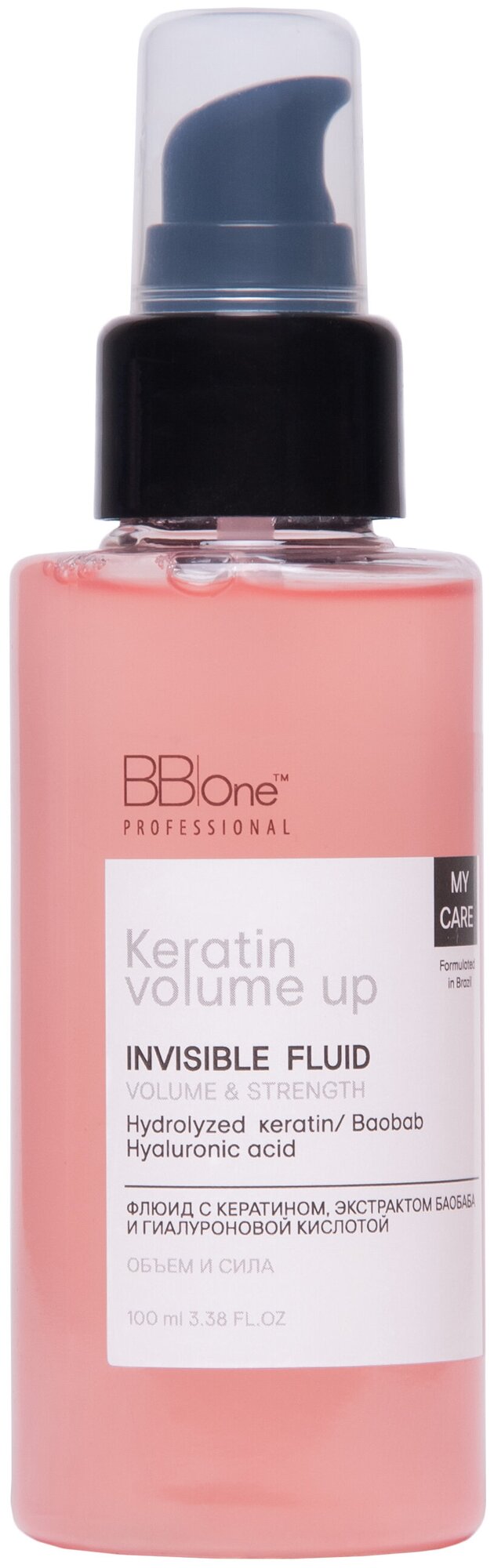 Флюид для волос Keratin Volume Up Invisible Fluid Volume & Strength