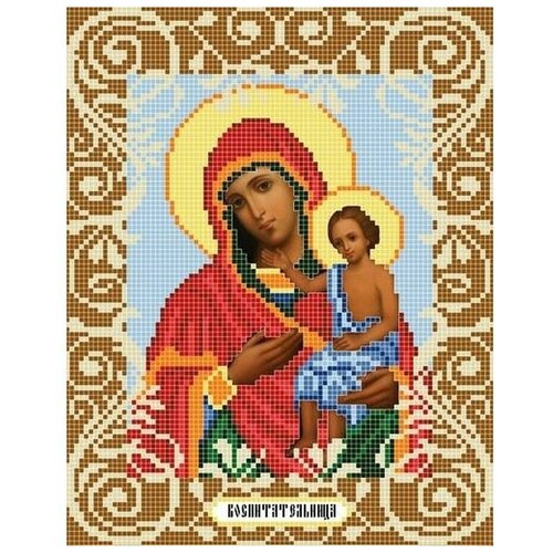 Рисунок на ткани Божья коровка Богородица Воспитательница, 20x25 см