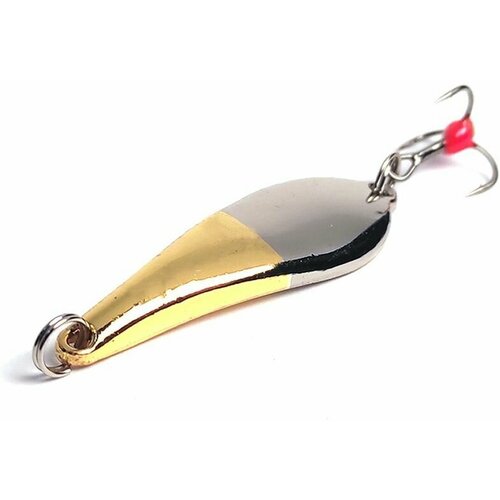 зимняя блесна hitfish winter spoon 7008 45mm 10gr col 01 silver Блесна вертикальная HitFish WINTER SPOON 7008 (10 гр, 45 мм, #04) Mix