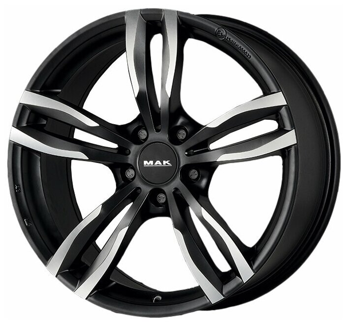 Диск колесный Mak Luft 8x18/5x120 D72.6 ET43 Ice black