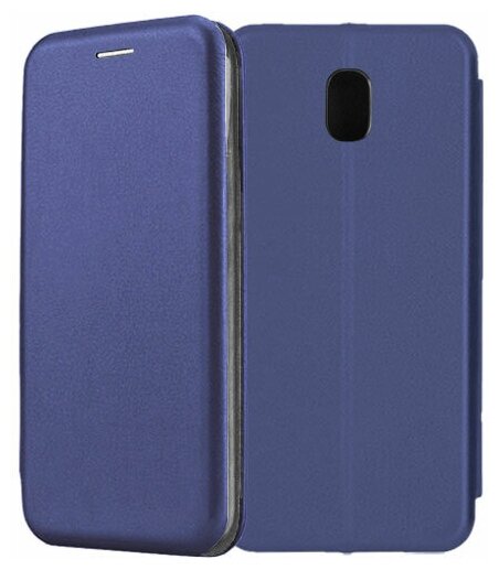 Чехол-книжка Fashion Case для Samsung Galaxy J5 (2017) J530 синий