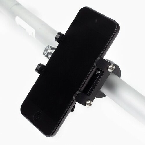 Держатель для телефона на велосипед, ширина фиксации 10 см, 5.3х2.8х8.8 см держатель ferplast белый для лампы t8 5 x 5 x 3 cm