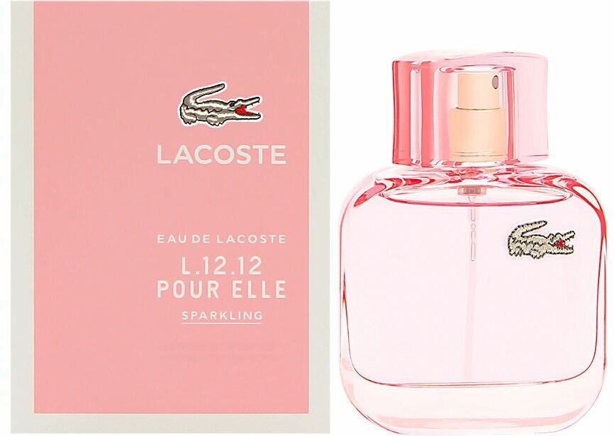 eau de lacoste l 12.12 pour elle sparkling