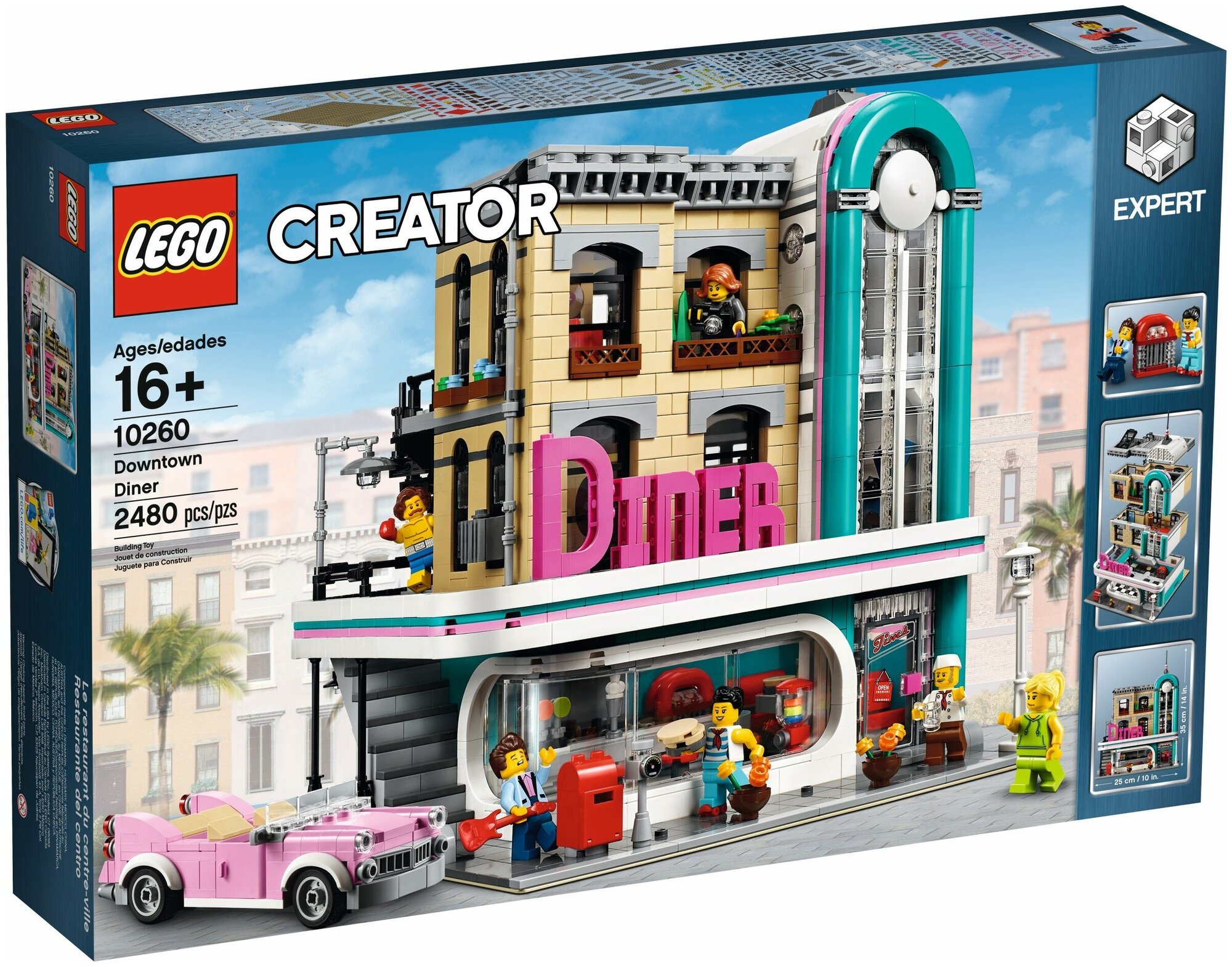 LEGO Creator 10260 Ресторанчик в центре