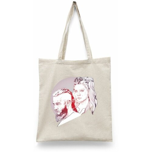 фото Сумка шоппер каждому своё, бежевый