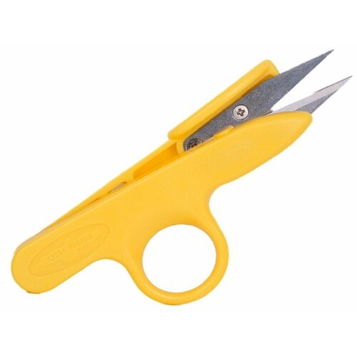 Ножницы для обрезки ниток желтые 13 см