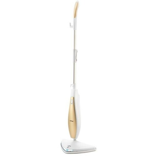 Паровая швабра Kitfort KT-1014 1300 Вт 410 мл шнур 5 м бело-золотистая 2052800₽