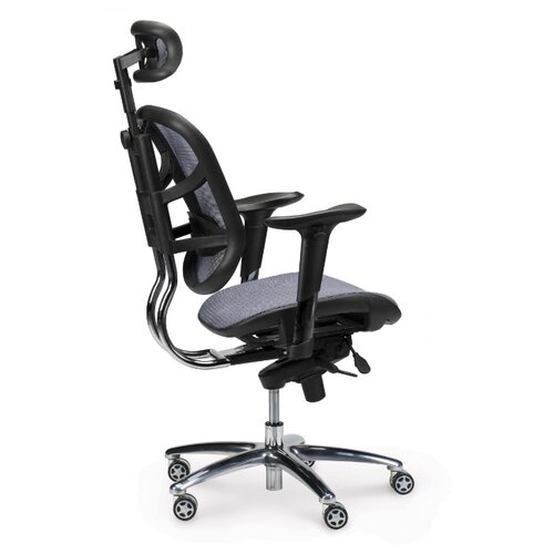 фото Кресло руководителя стартрек серая сетка norden chairs