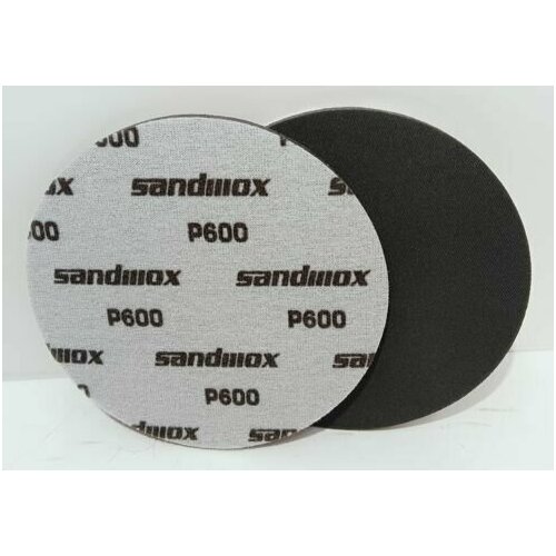 Шлифовальный диск на поролоновой основе SANDWOX SUPER FINE FOAM 150мм, Р600, 1шт.