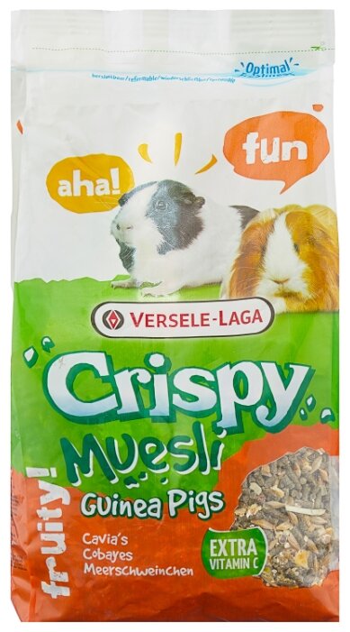 Корм для морских свинок Versele-Laga Crispy Muesli Guinea Pigs