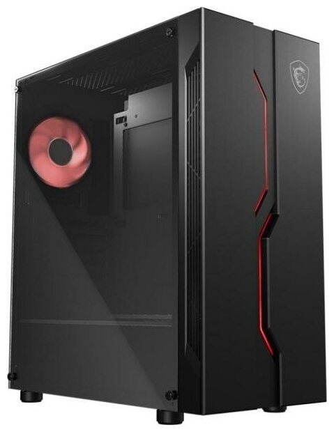 Корпус ATX MSI MAG VAMPIRIC 010M Без БП чёрный