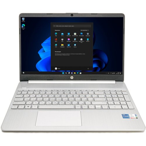 Ноутбук HP Laptop 15S 156 HD SVAIntel Core i5-1235U 33ГГц8Гб DDR4 RAM512Гб SSDIntel Iris Xe GraphicsWindows 11 ProРусская клавиатура 4990000₽