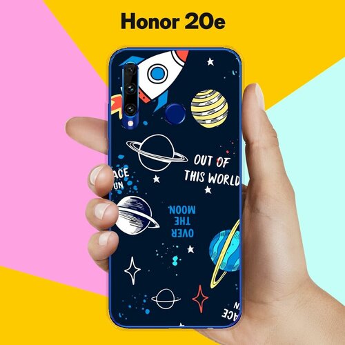 Силиконовый чехол на Honor 20e Астронавт 12 / для Хонор 20Е