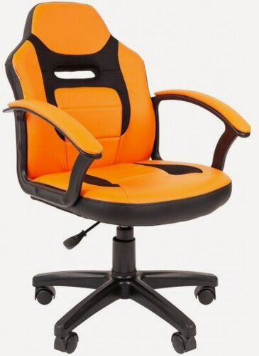 Изображение товара Кресло детское Chairman Kids 110 Россия экопремиум черный/оранжевый