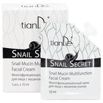 TianDe Snail Secret Многофункциональный крем для лица с муцином улитки - изображение