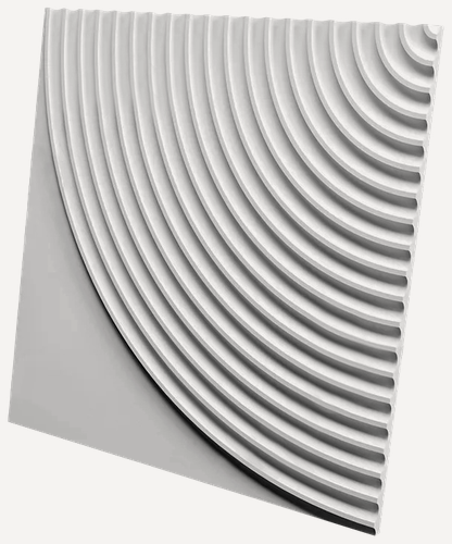 Изображение товара 3D стеновая панель из гипса PALLADA 2 артикул M-0062-2 от Artpole