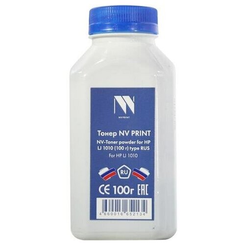 Тонер Nv-print NV-HP LJ 1010 (100г) Тонер тонер картридж colortek q2612a 12a черный для лазерного принтера совместимый