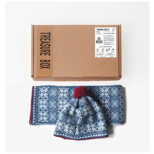 Комплект бини , 2 предмета, размер One Size, голубой