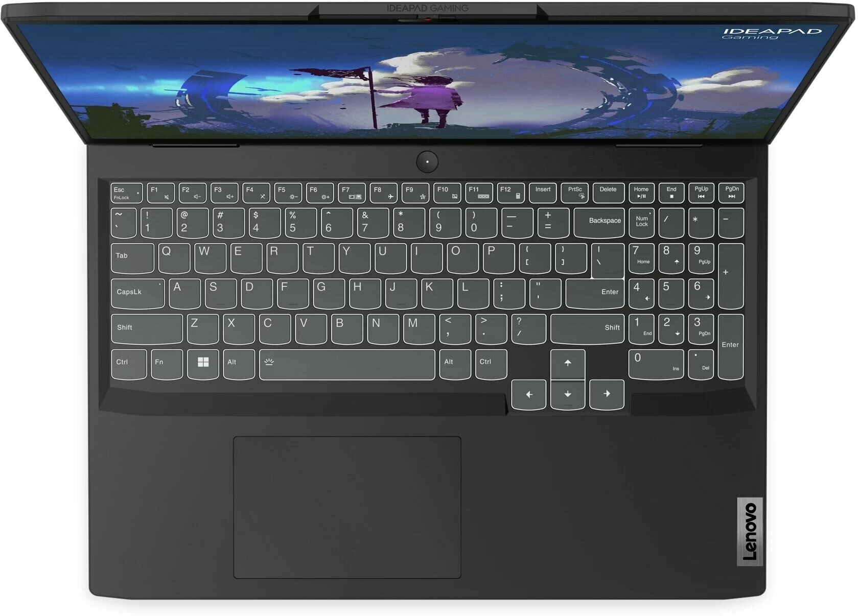 Ноутбук Lenovo IdeaPad Gaming 3 16ARH7 16" gray (82SC006DRK) - фото №5