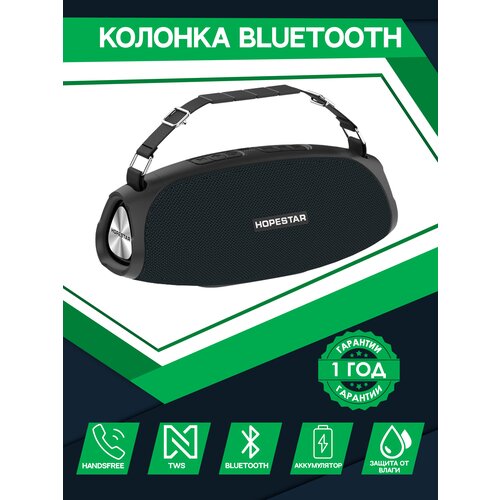 Колонка портативная HopeStar H43 black orig