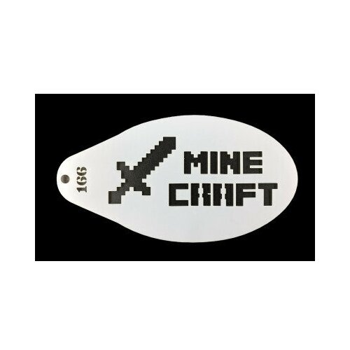 Трафарет для аквагрима 'DIMART' 'Mine Craft'. трафарет для аквагрима dimart mine craft 2