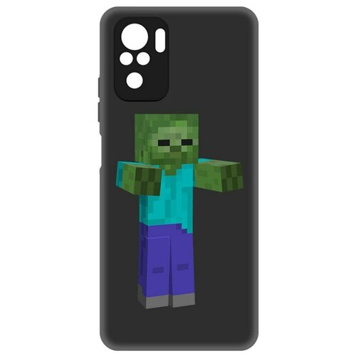 Чехол-накладка Krutoff Soft Case Minecraft-Гигант для Xiaomi Poco M5s черный чехол накладка krutoff soft case minecraft гигант для xiaomi poco f4 черный