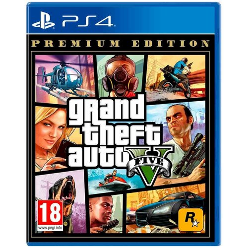 PS4 игра Grand Theft Auto V Premium Edition 3240₽