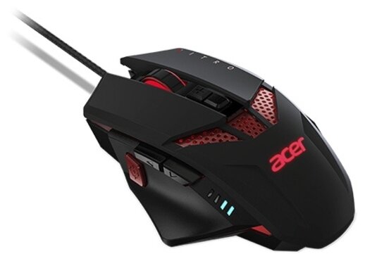 Мышь ACER Nitro NMW810 RGB игровая оптическая проводная USB черный npmce1100g