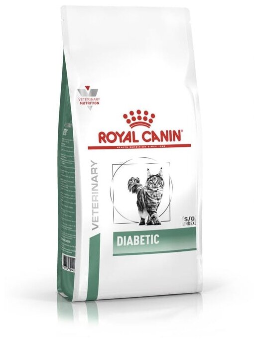 Сухой корм для кошек Royal Canin Diabetic DS46, при сахарном диабете, 2 шт. х 1.5 кг