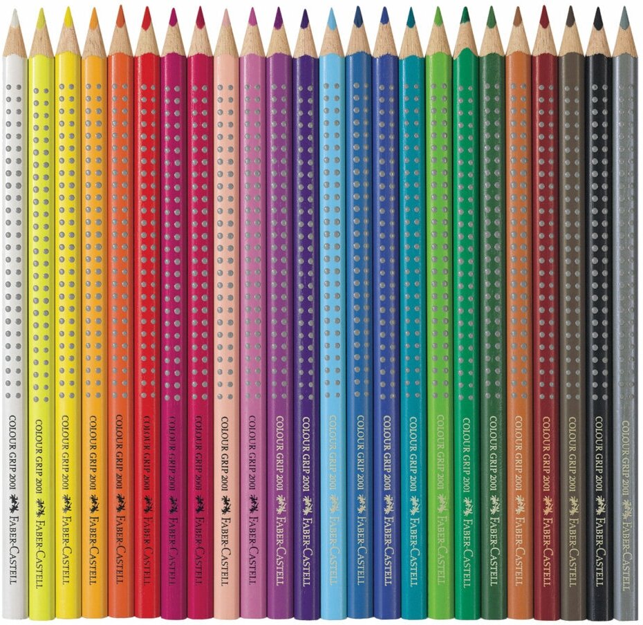 Карандаши цветные Faber-Castell ECO с точилкой - фото №3