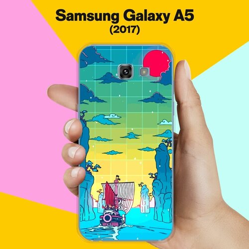 Силиконовый чехол на Samsung Galaxy A5 (2017) Пейзаж 30 / для Самсунг Галакси А5 2017 противоударный силиконовый чехол селфи дейва на samsung galaxy a5 2017 самсунг галакси а5 2017