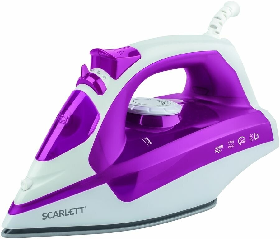 Утюг SCARLETT SC-SI30K25 2200Вт розовый