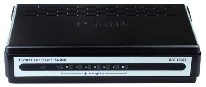 Б/У и уценка Коммутатор D-Link DES-1008A 8 портов 10 100Mbit — купить в ...
