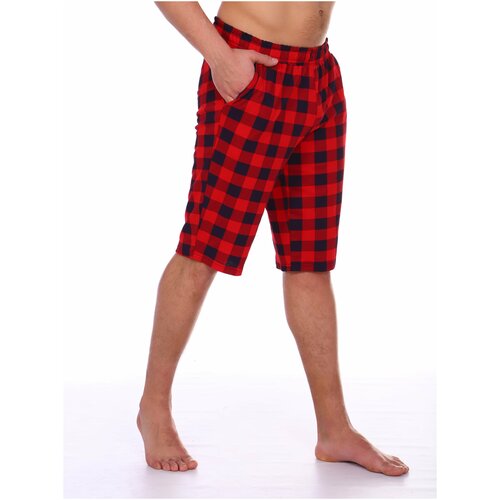 Шорты DomTeks, размер 52, красный мужские пляжные шорты с 3d принтом пламени дышащие бермуды шорты для серфинга повседневные спортивные штаны в клетку