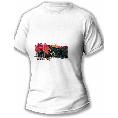 фото Футболка размер m, белый будь на стиле