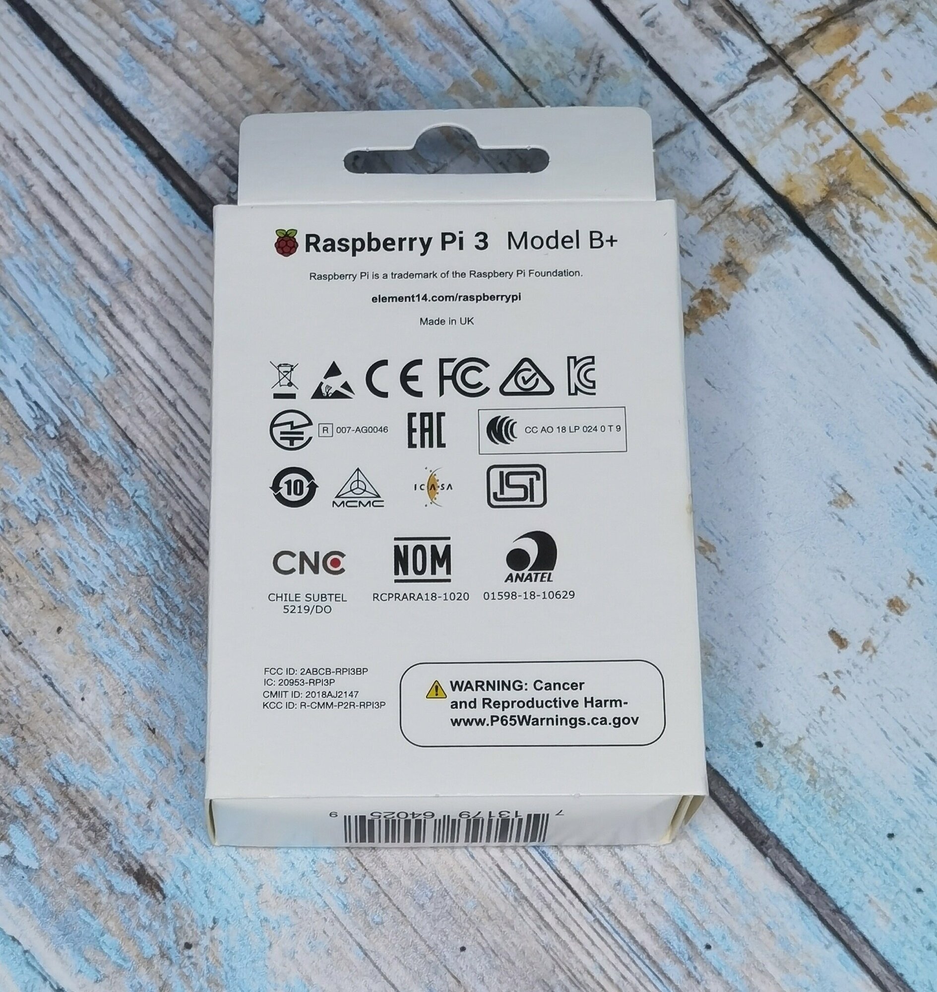 Мини ПК RASPBERRY NUC Pi 3 Model B+, Broadcom BCM2837B0, LPDDR2 1ГБ, CR, noOS [ra433] - фото №8