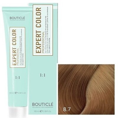 Bouticle Expert Color крем-краска для волос, 8.7 капучино, 100 мл