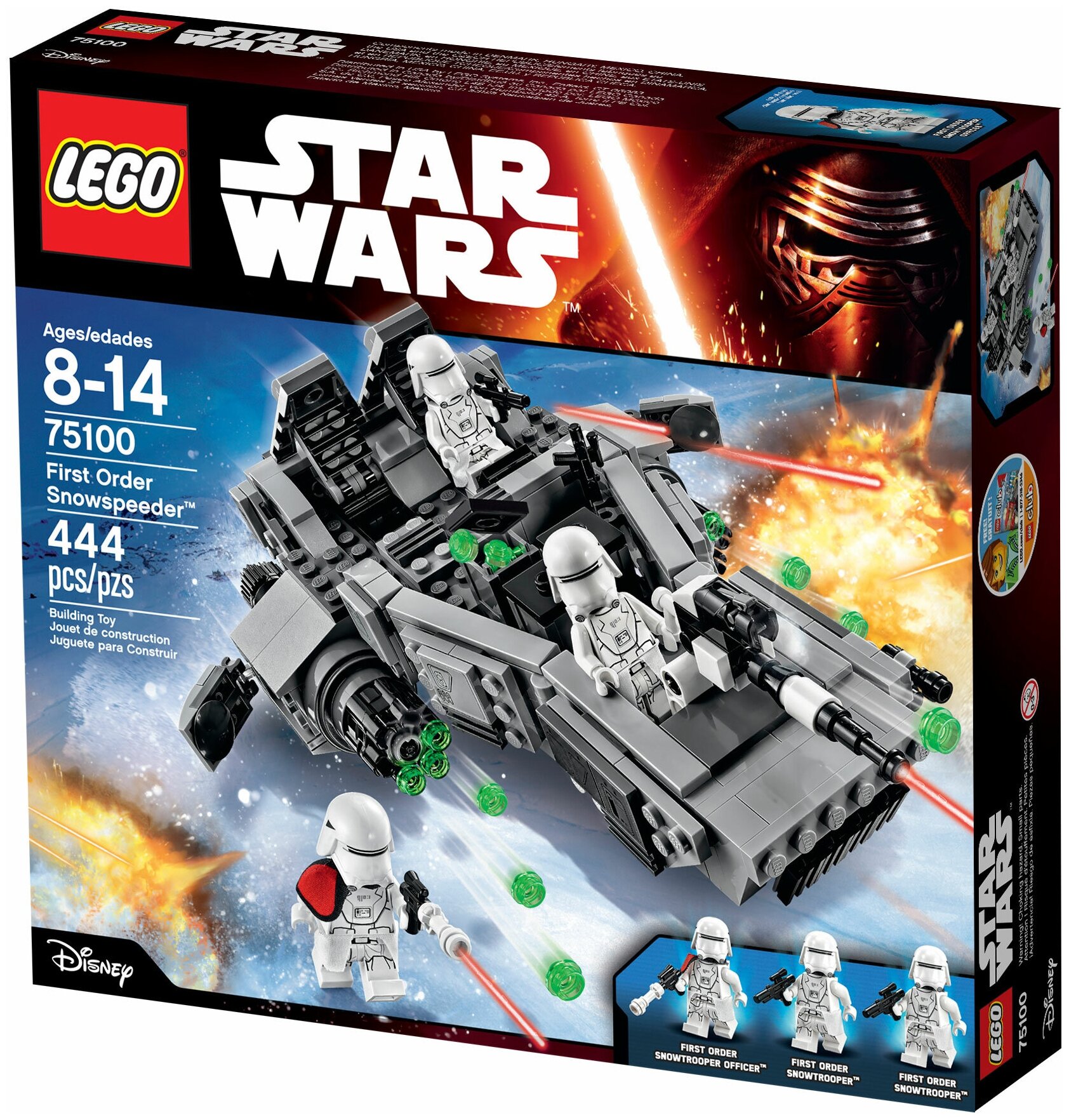 Конструктор LEGO Star Wars 75100 Снежный спидер Первого Ордена