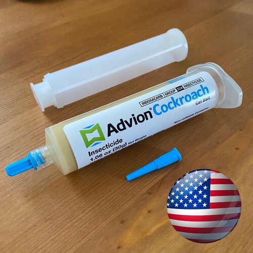 Гель от тараканов Advion Cockroach gel bait 30мл Адвион гель